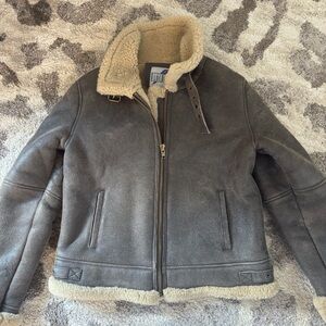 Blue Duck Shearling Bomber